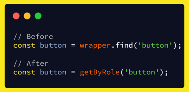 Update Test Logic Adjust Queries 