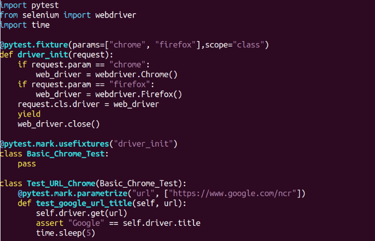 driver init fixture 