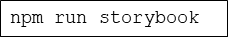 npm run storybook